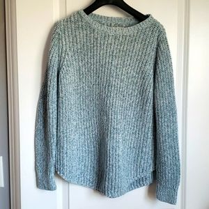 LOFT Turquoise Knit Sweater